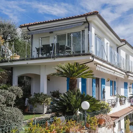 117 - Bellavista A Seborga, Vista Mare E Piscina A 15 Minuti Dalle Spiaggia