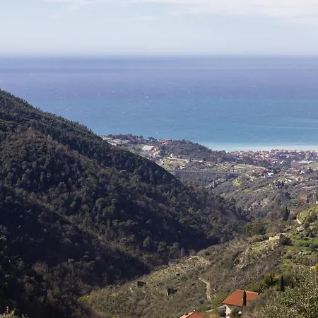 117 - Bellavista A Seborga, Vista Mare E Piscina A 15 Minuti Dalle Spiaggia *